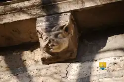 Modillon Eglise Romane Paris  Modillon Eglise Romane Paris