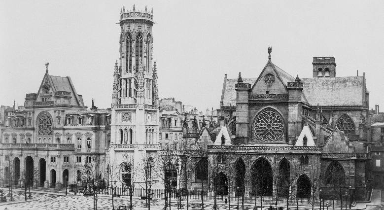 Saint-Germain l'Auxerrois entre 1858 et 1870