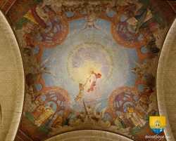 Coupole Jesus Saint Jean Baptiste