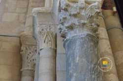 Colonne Antique Chapitaux Antique Merovingiens