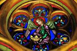 Ange Vitrail Sainte Chapelle
