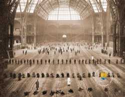 The Great Nave   Wounded Soldiers Performing Arms Drill At The End Of Their Medical Treatment