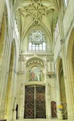 Transept, vue sud-nord. Transept Vue Sud Nord