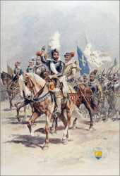 Le ROI HENRI IV Signalant Son PANACHE BLANC Le ROI HENRI IV Signalant Son PANACHE BLANC