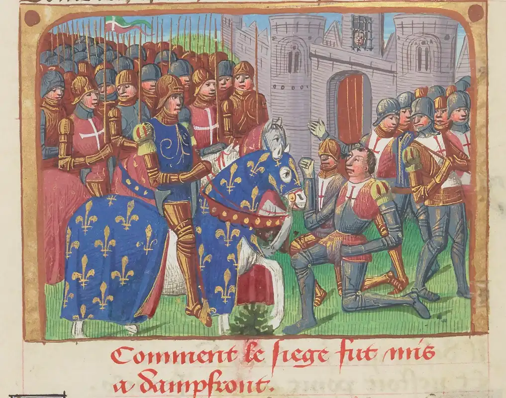 Siege de Domfront Martial Auvergne