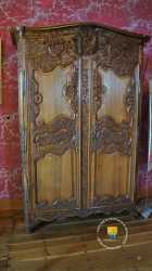 Armoire De Lambris Chene XVIIIe 1779