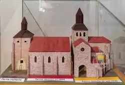 Abbaye Mimizan Destruction Maquette