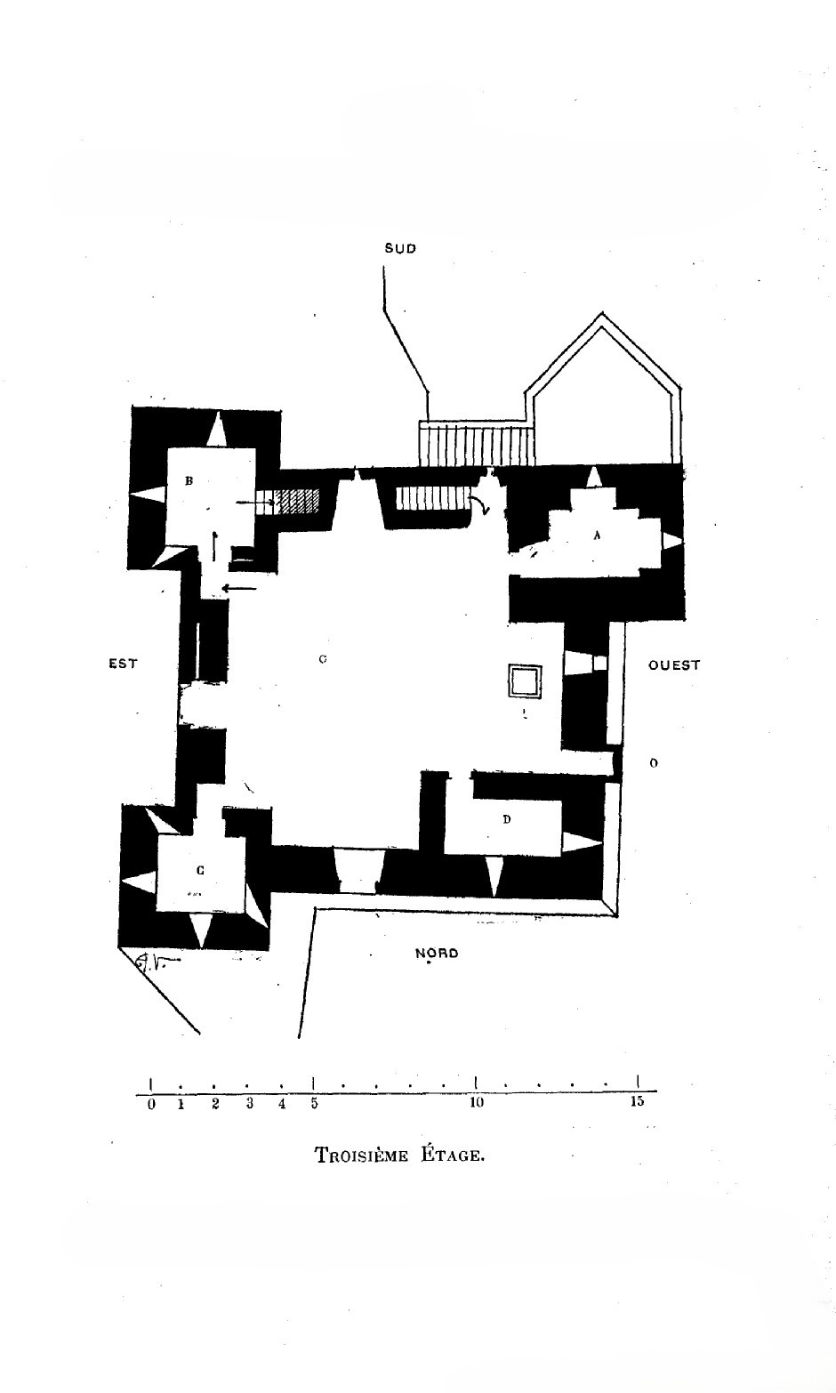 Moulin de Barbaste Philippe Lauzun plan de coupe detail 1