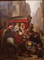 Assassinat Henri IV 1610 Peinture De Gustave Housez En 1860 Assassinat Henri IV 1610 Peinture De Gustave Housez En 1860
