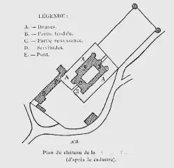 Plan Bellouin Chapelle
