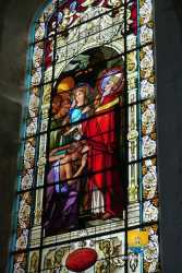 Vitrail Saint Urbain Valerien