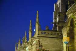 Collegiale De Poissy  Collegiale Poissy   Nuit   11 Juillet 2005056 66