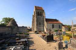 Eglise Fortifiee Croutoy Cimetiere Croutoy Eglise 9