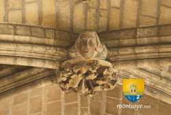 Basilique Saint Denis Clef Voute Femme Voile