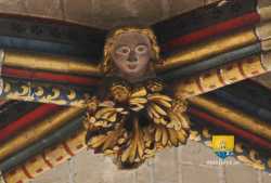 Basilique Saint Denis Clef Voute Femme