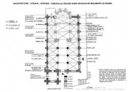 Plan Eglise Saint-Nicolas de Beaumont-le-Roger Plan Eglise Saint Nicolas