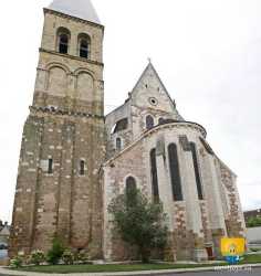 Clocher et chevet de la Collégiale de Levroux Chevet Collegiale Levroux