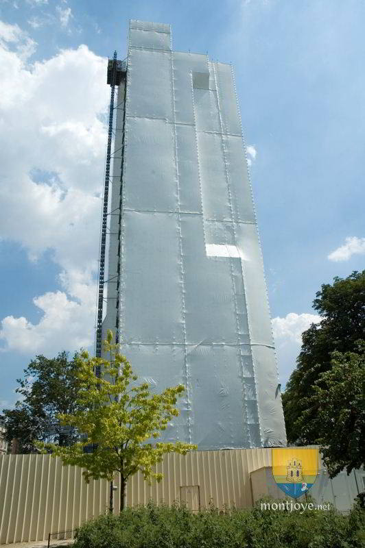 Restauration de la tour saint jacques en 2006