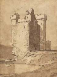 John Sell Cotman Loch Ranza Castle Isle Of Arran Ecosse Scotland Google Artproject