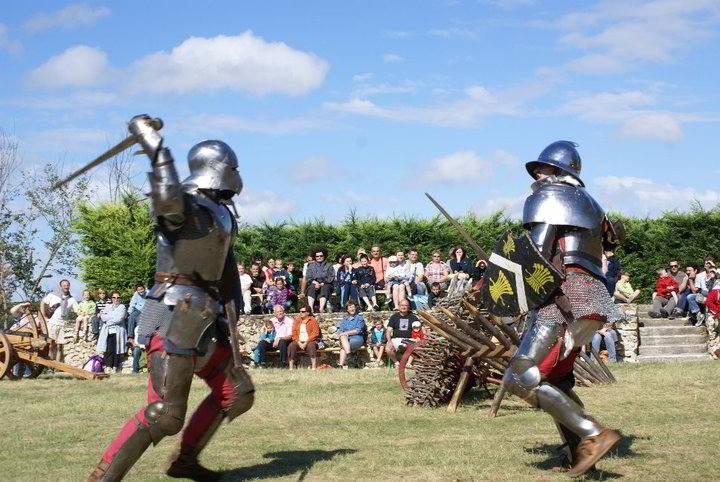 Combat Médiévale au Donjon de Montbazon