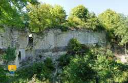 Courtine Chateau Guainville Glacis Mine