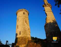 Coucher Soleil Chateau Mehun Yevre
