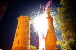 Feu Artifice 14 Juillet Chateau Mehun Yevre 2013