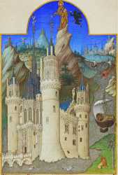 les Riches Heures du Duc de Berry - Château de Mehun sur Yèvre Tres Riches Heures Duc Berry Mehun Sur Yevre