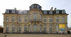 Chateau Champs Sur Marne Facade Nord Jardin Castle