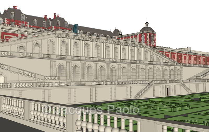 Grottes de Saint Germain en Laye, 3D, réalisation de Jacques Paolo