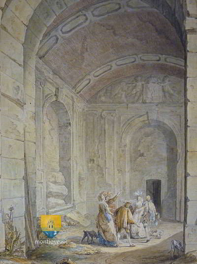 Galerie Toscane (?) en 1777.