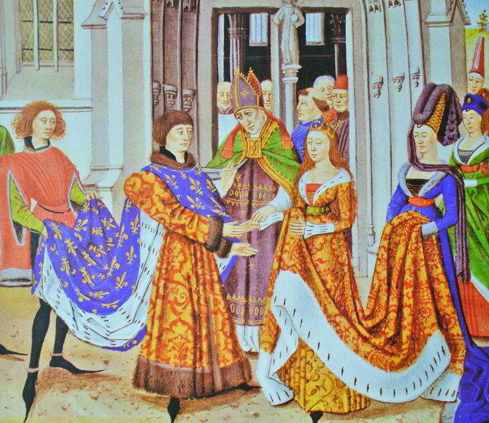 Mariage de Philippe-Auguste et d'Isabelle d'Hainaut