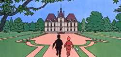 Château de Moulinsart Chateau Moulinsart Tintin Milou