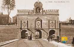 Porte Saint Maurice Lille 1900 Porte Roubaix 1