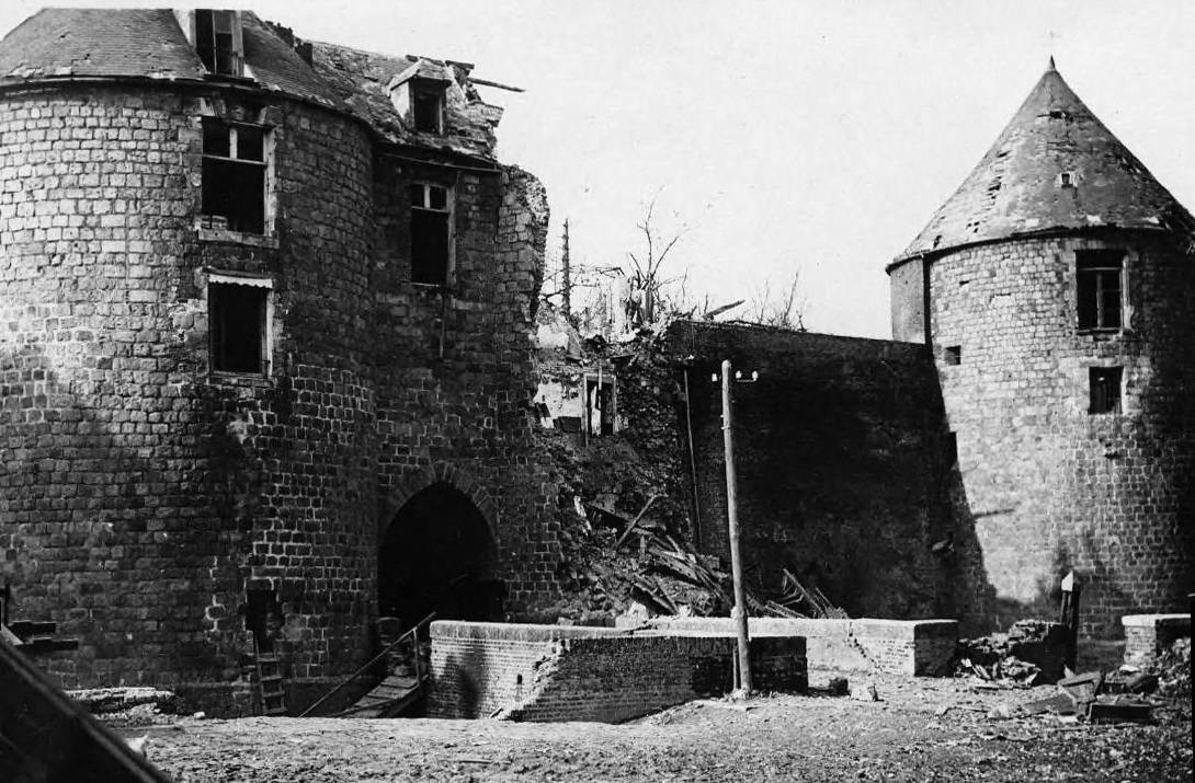 Château de Péronne en 14-18