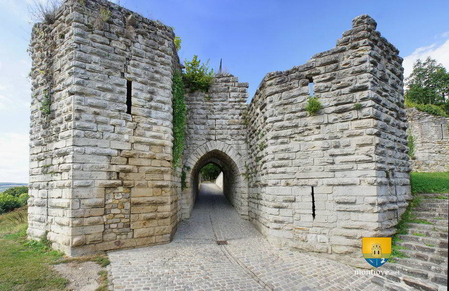 Porte Saint-Jean du XIe. Cette porte est une véritable forteresse indépendante à l'élaboration sophistiquée.