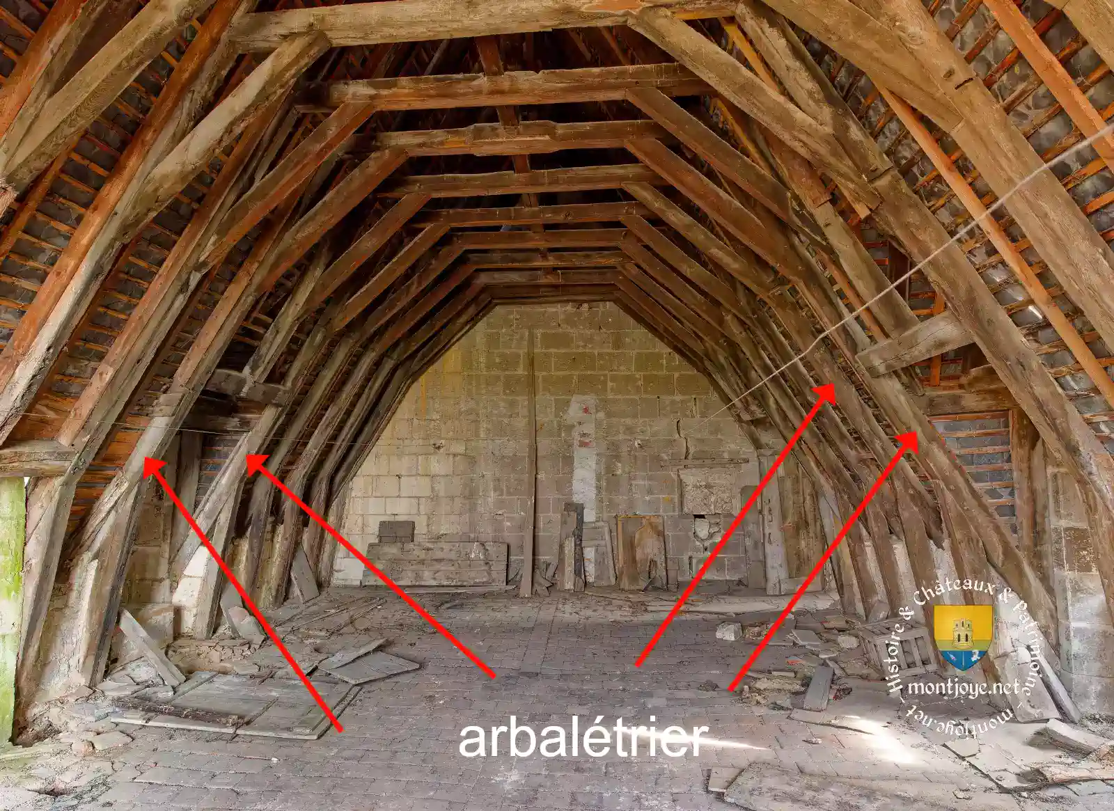 arbaletrier voute architecture medievale