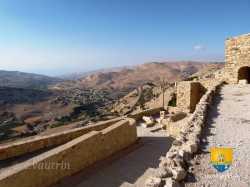 Castle De Kerak Al Karak Jordanie Jordan Vallee