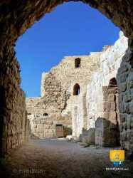 Chateau De Kerak Al Karak Jordanie Jordan Interieur