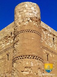 Tourelle Angle Qasr Kharana Jordan Jordanie Zarqa Governorate Qasr Al Kharaneh