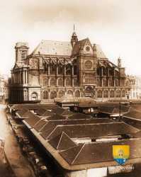 1852-1853 Edouard-Denis Baldus avant la construction des Pavillo 1852 1853 Edouard Denis Baldus