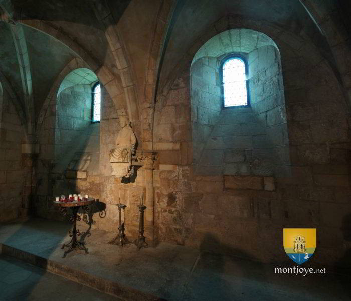 Crypte de l'ancienne église , où Jeanne d'Arc est venue prier pendant ses séjours à Vaucouleurs