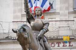 Vaucouleurs President Republique Sarkozy Statue Jeanne Darc Vaucouleurs President Republique Sarkozy Statue Jeanne Darc