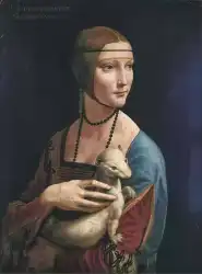 La Femme A Hermine Leonardo Da Vinci   Google Art Project La Femme A Hermine Leonardo Da Vinci   Google Art Project
