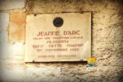 Plaque Jeanne Darc 500