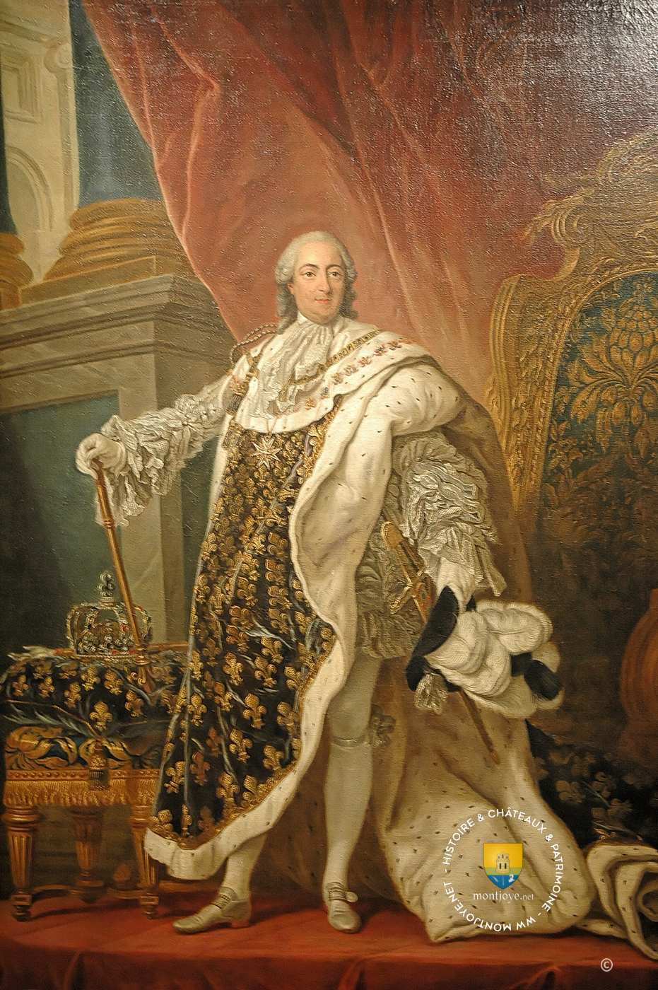 Louis XV, peinture Saint-Denis