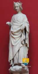 Charles VI, roi de France - copie au musée de l'architecture à Paris, moulage par Jean Pouzadoux en 1888 Charles VI