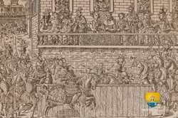 Henri II Gravure Tournoi Saint Antoine Paris