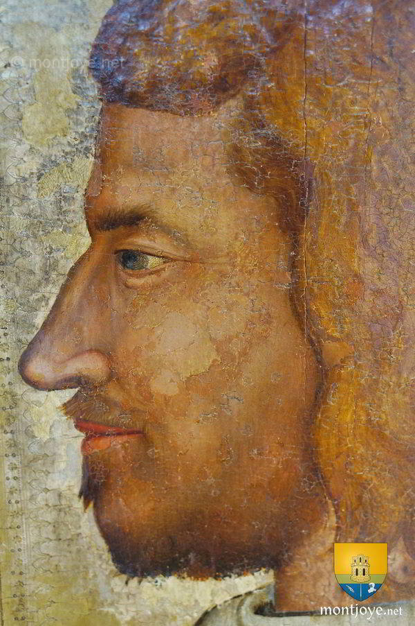 jean II le bon king of france portrait louvre detail