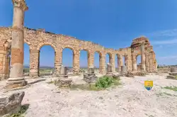 Arcade De La Basilique Volubilis  Arcade De La Basilique Volubilis